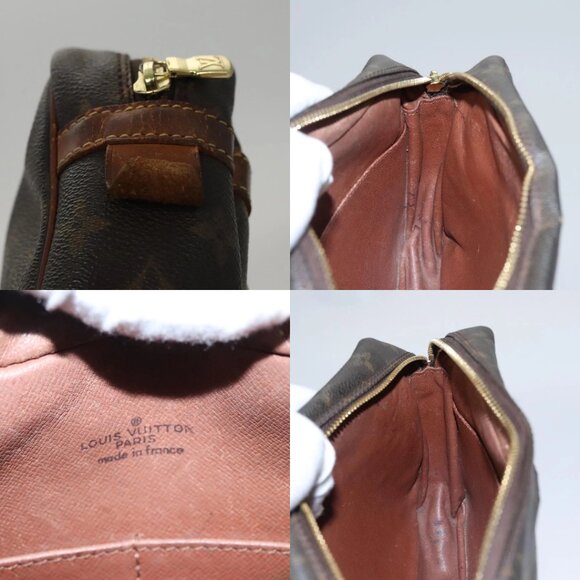 LOUIS VUITTON Monogram Compiegne 28 Clutch Bag M51845 LV Auth 109487 - Picture 14 of 15